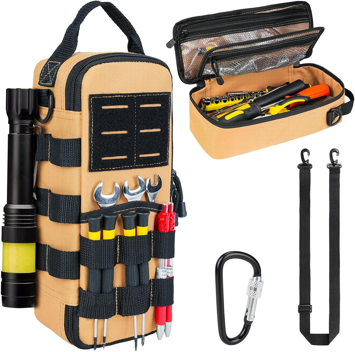 Viral Vault Compact EDC Utility Tool Bag