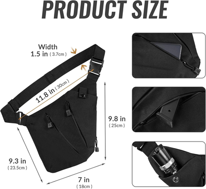 Viral Vault Everyday Sling Bag — Concealed Carry & Travel Organizer