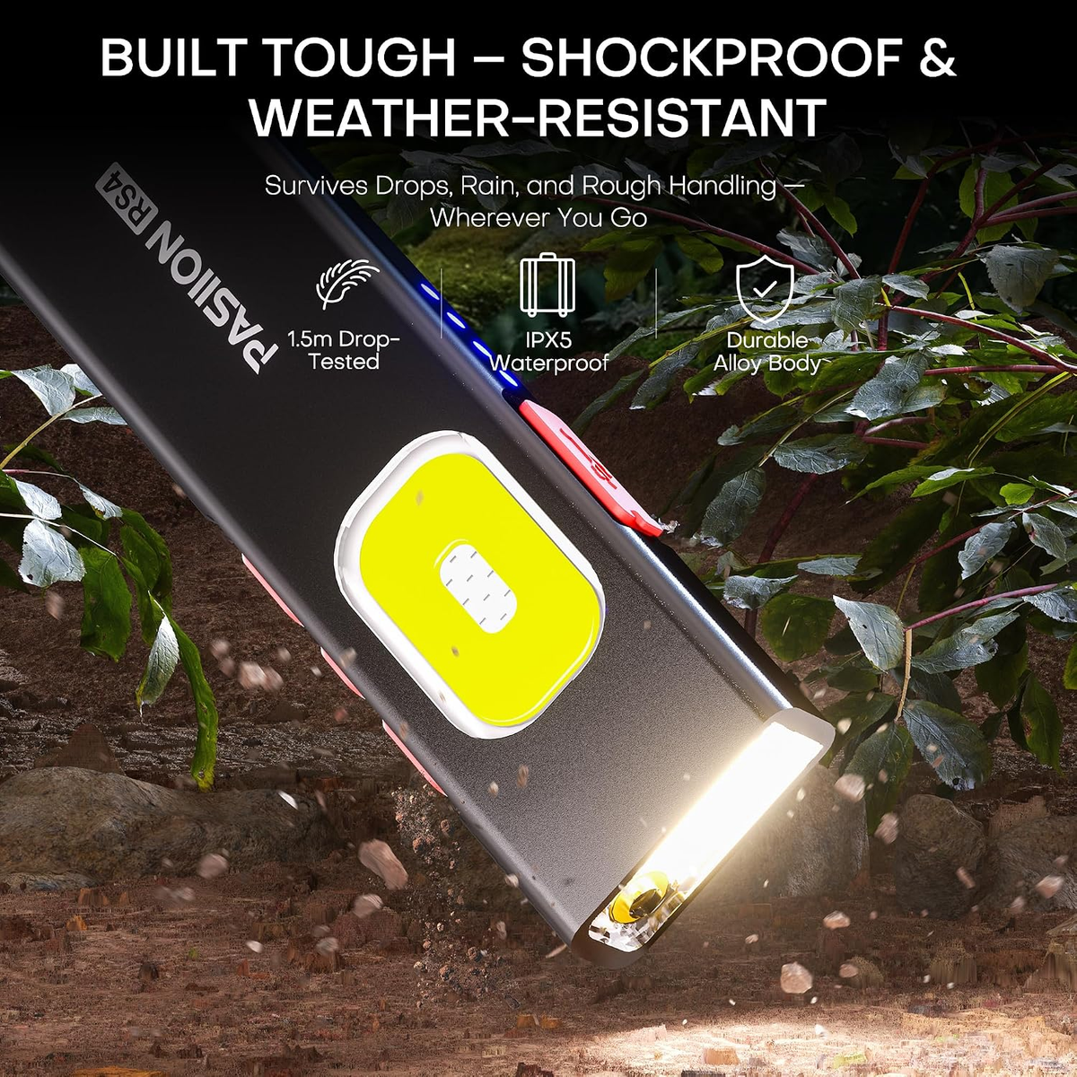 Viral Vault Flat EDC Flashlight – 675 Lumens, USB-C Rechargeable