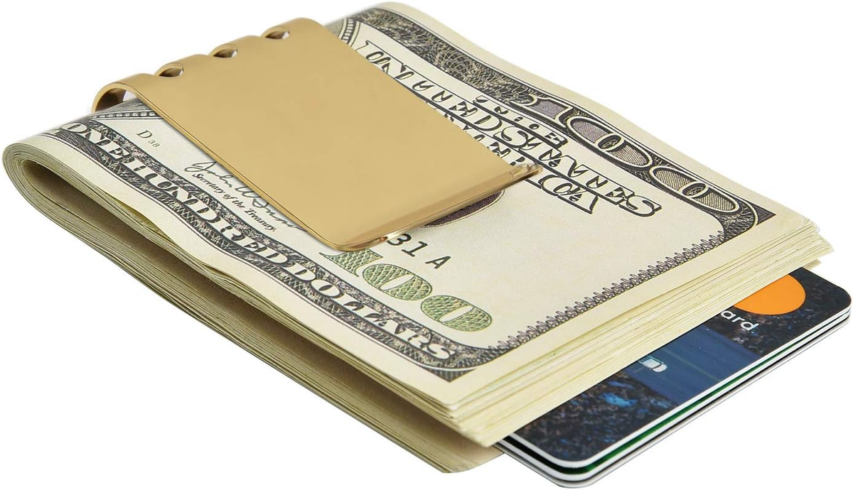 Viral Vault Spring Steel Money Clip
