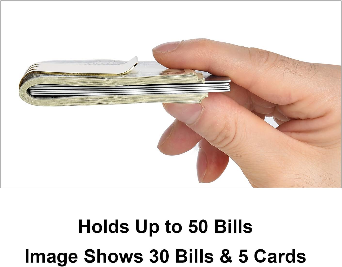 Viral Vault Spring Steel Money Clip