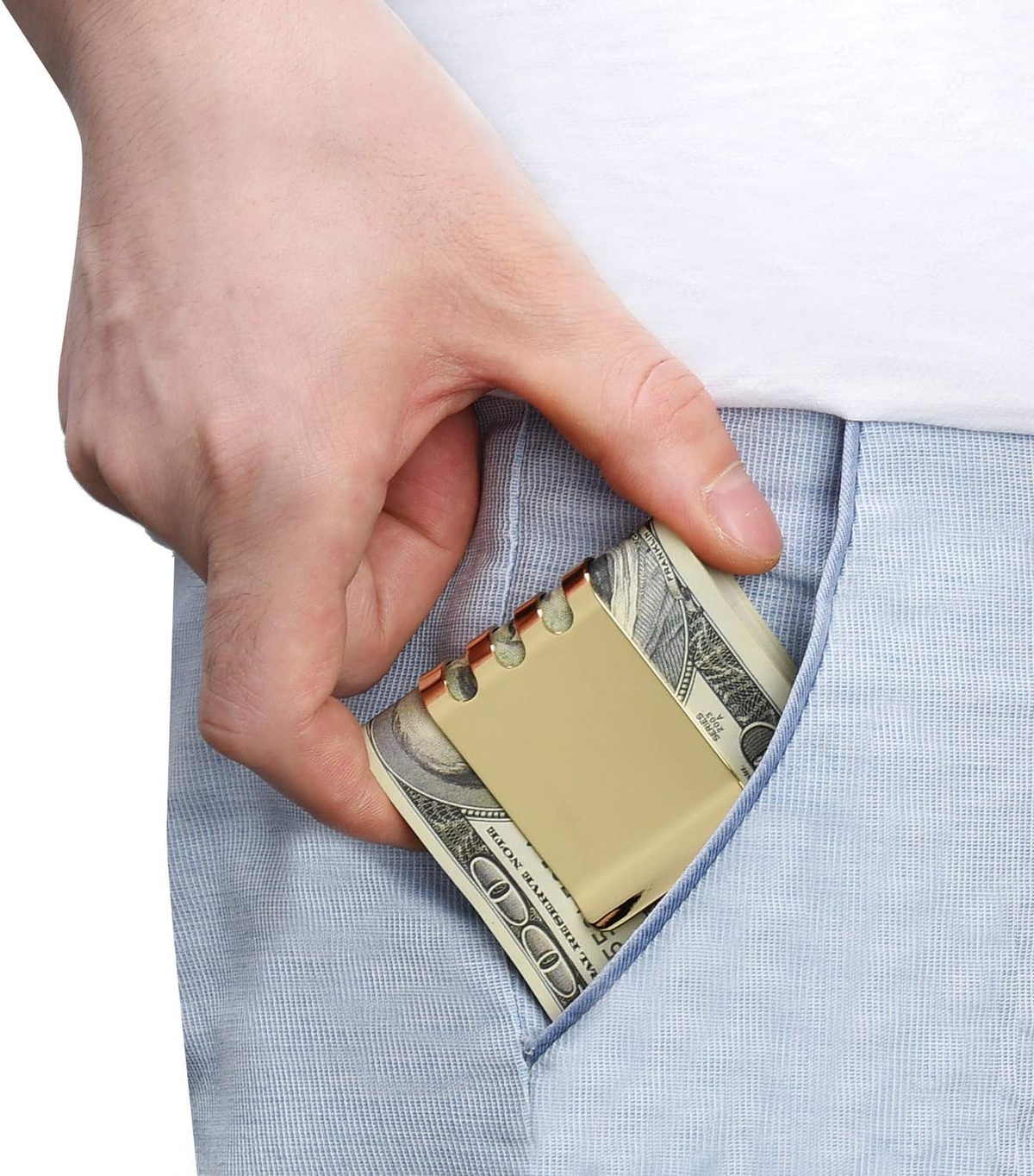 Viral Vault Spring Steel Money Clip