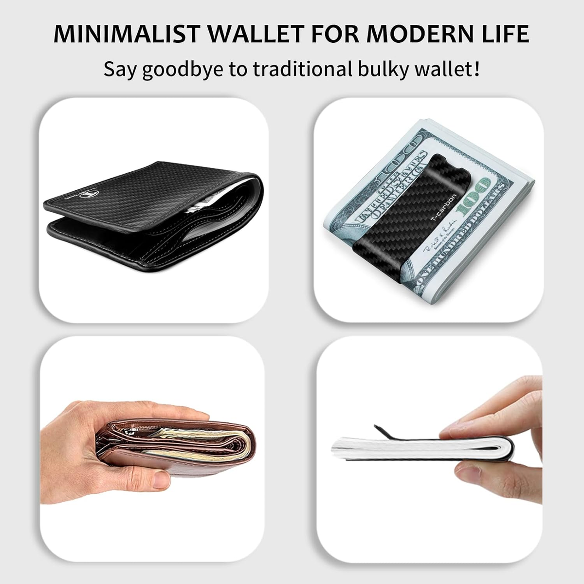 Viral Vault Carbon Fiber Money Clip