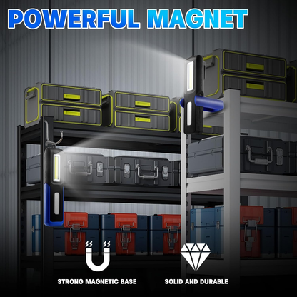 Viral Vault Magnetic Work Light – 500 Lumens