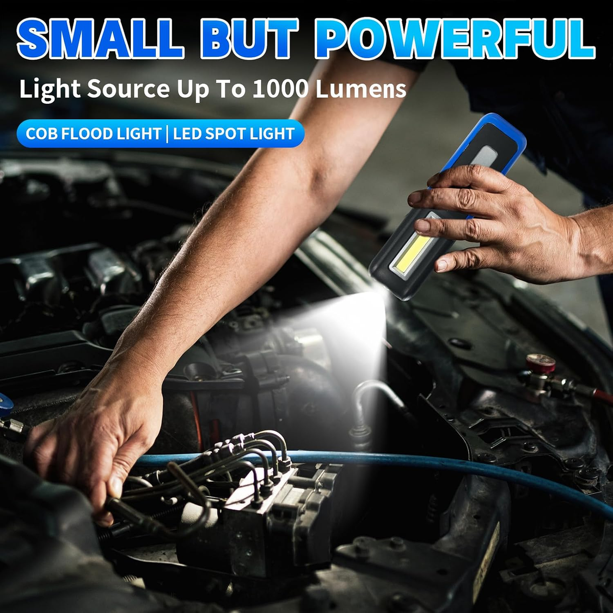 Viral Vault Magnetic Work Light – 500 Lumens