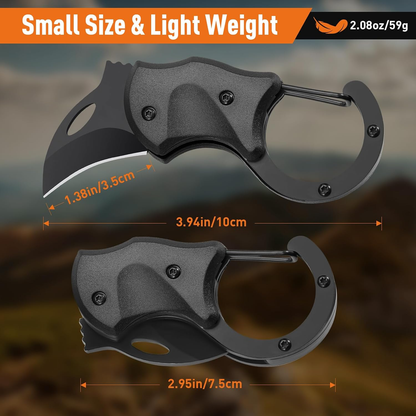 ZOOI Mini Carabiner Multitool