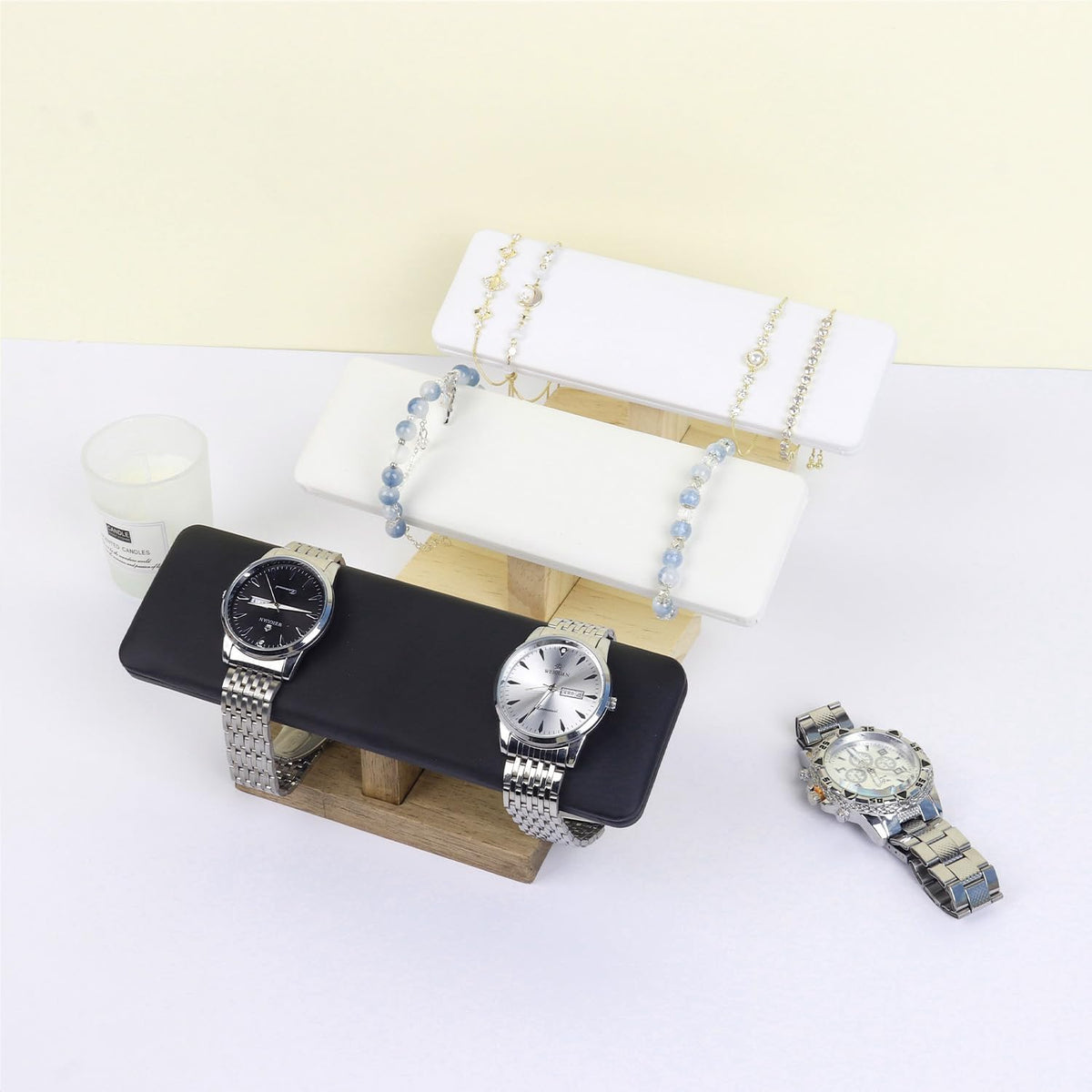  Viral Vault™ Luxe Bar™ — Premium T-Bar Jewelry Display Stand