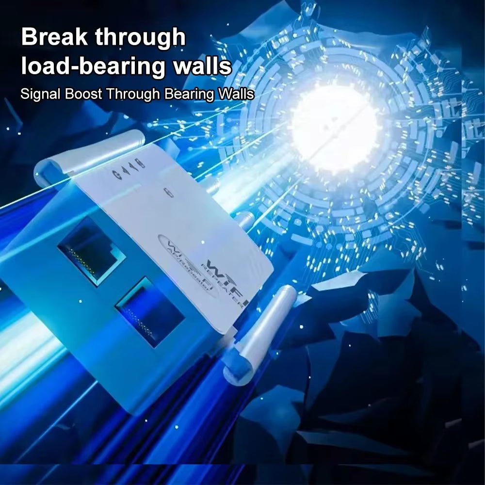 Kebidumei 1200Mbps Dual-Band Wireless WiFi Repeater and Signal Booster, 802.11ac Network Amplifier