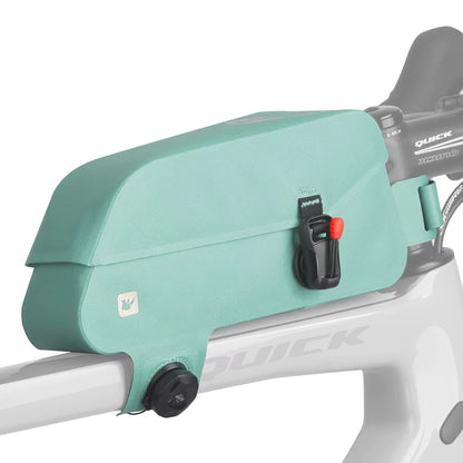 Rhinowalk Bicycle Waterproof Bag Cycling Top Front Tube Frame Bag Magnetic Closure and Knob Locking System for MTB Road Bike