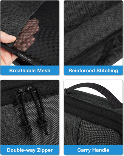 Viral Vault Compression Packing Cubes — 6-Piece Travel Organizer Set