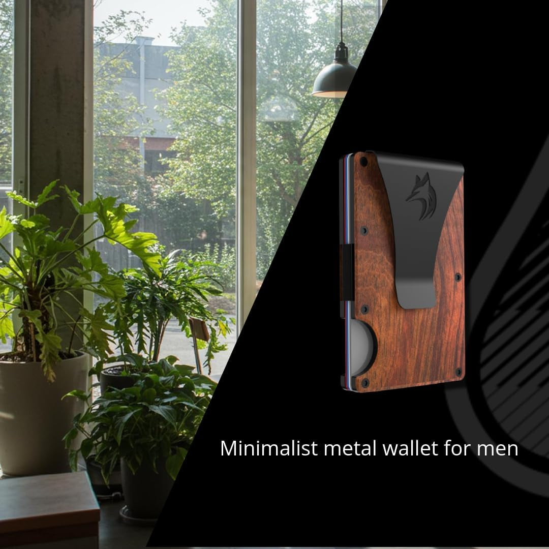 Viral Vault Slim Metal Money Clip Wallet — 10-Card Capacity & RFID Blocking