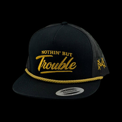 Nothing but Trouble Premium Trucker Snapback Hat