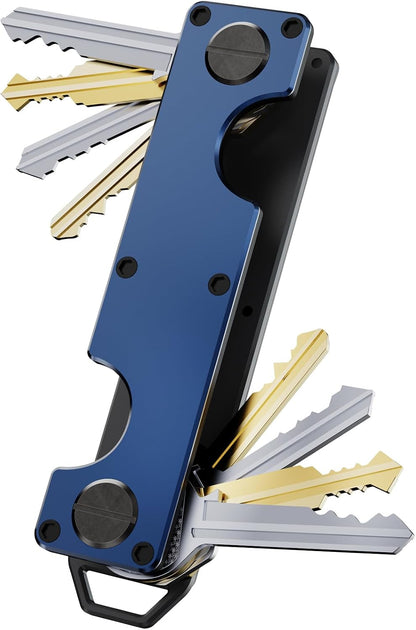 Viral Vault Compact Metal Key Organizer — Holds 8–10 Keys