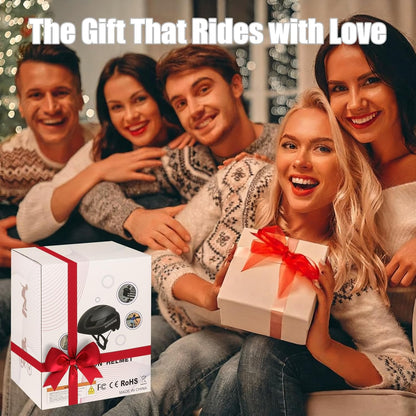 Bike Helmet, Bicycle Helmets with Light, 360° High Visibility LED Display, Lightweight Adjustable Mountain Bike Helmet with Turn Signals, Smart APP Controlled, Helmets for Adults, Youth, Men & Women