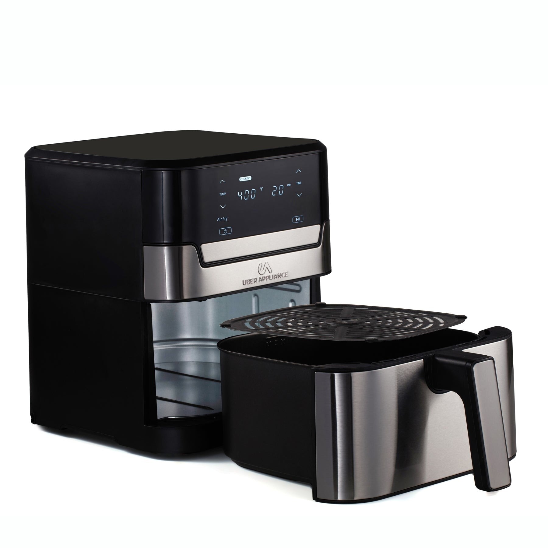 Uber Appliance Air Fryer XL 7 Quart – Digital Ceramic Non Stick Air Fryer