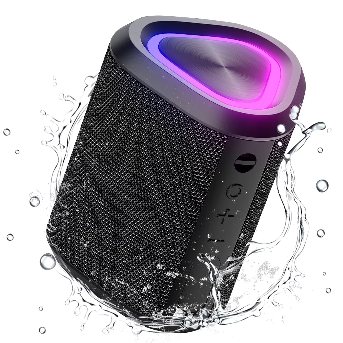 Bluetooth Speaker, 24H Playtime Portable Wireless Bluetooth 5.0 Speaker with Stereo Bass, up to 100 Ft Bluetooth Range, IPX7 Waterproof Mini Bluetooth Speaker