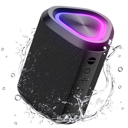 Bluetooth Speaker, 24H Playtime Portable Wireless Bluetooth 5.0 Speaker with Stereo Bass, up to 100 Ft Bluetooth Range, IPX7 Waterproof Mini Bluetooth Speaker