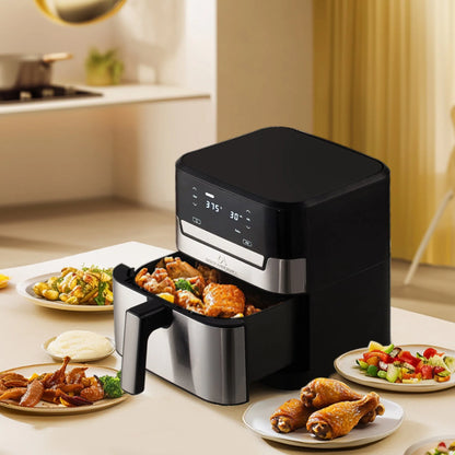 Uber Appliance Air Fryer XL 7 Quart – Digital Ceramic Non Stick Air Fryer