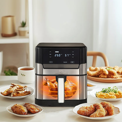 Uber Appliance Air Fryer XL 7 Quart – Digital Ceramic Non Stick Air Fryer