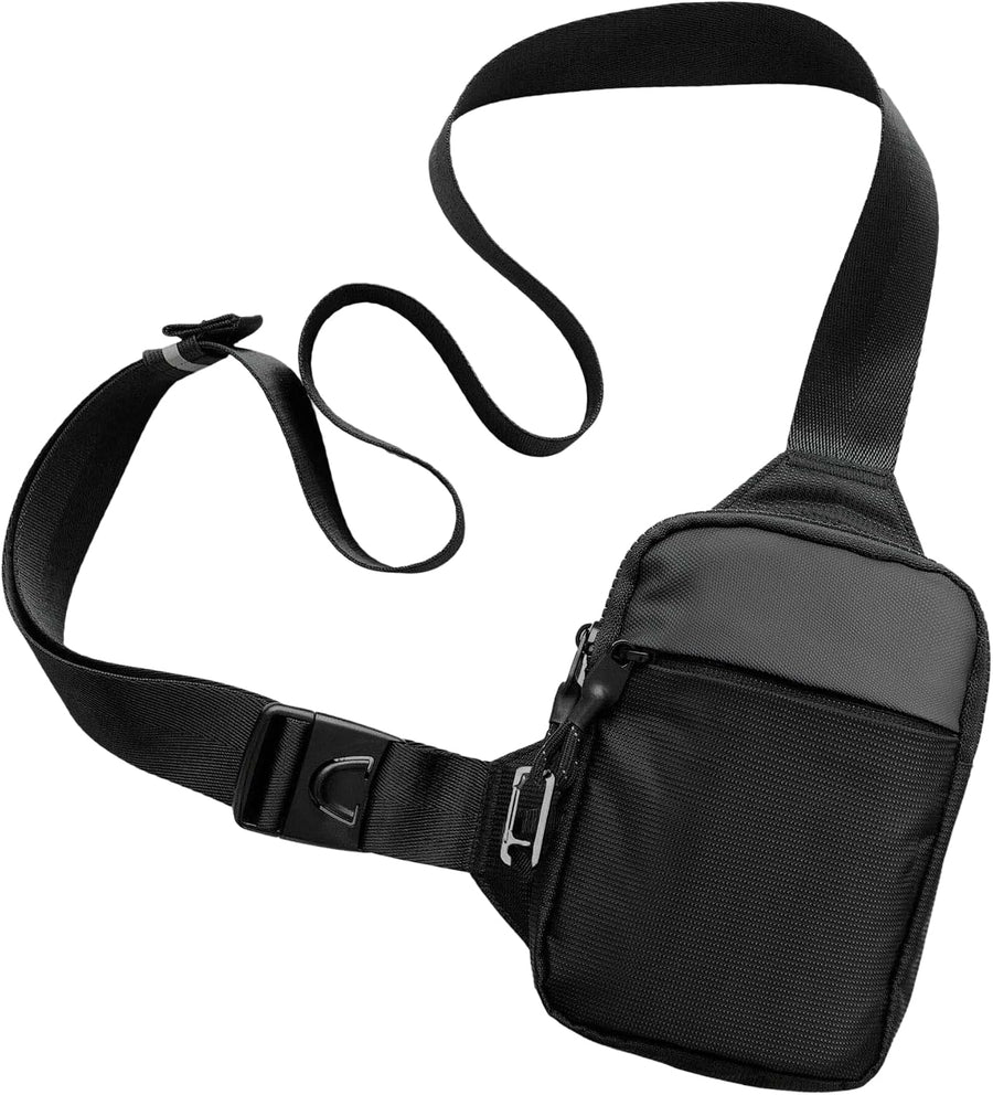 Anti-Theft Crossbody Sling Bag – RFID Protection, Cut-Resistant Strap & Water-Resistant Nylon