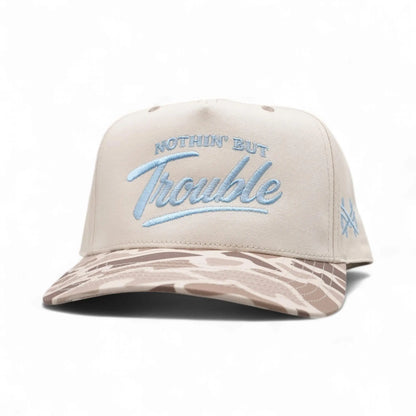 Nothing but Trouble Premium Trucker Snapback Hat