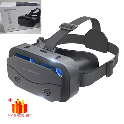 Shinecon VR Glasses 3D Headset Virtual Reality Devices Helmet Viar Lenses Goggle Smartphone Cell Phone Smart Games Mobile Viewer