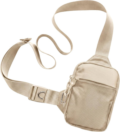 Anti-Theft Crossbody Sling Bag – RFID Protection, Cut-Resistant Strap & Water-Resistant Nylon