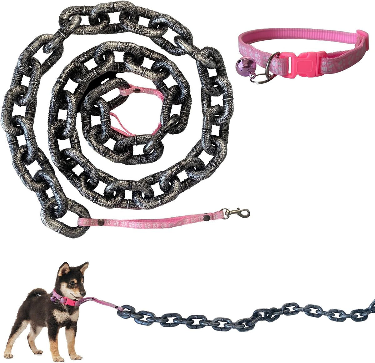🐾 Viral Vault™ Chain Reaction™ — Funny 6-Foot Small Pet Leash