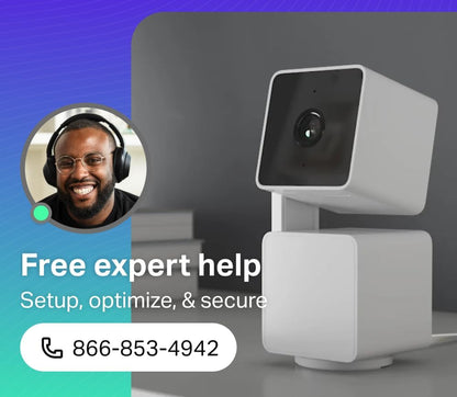 WYZE Cam Pan V3, Indoor/Outdoor Ip65-Rated 1080P Pan/Tilt/Zoom Wi-Fi Smart Home Security Camera with Color Night Vision, 2-Way Audio, Compatible with Alexa & Google Assistant, Free Expert Setup