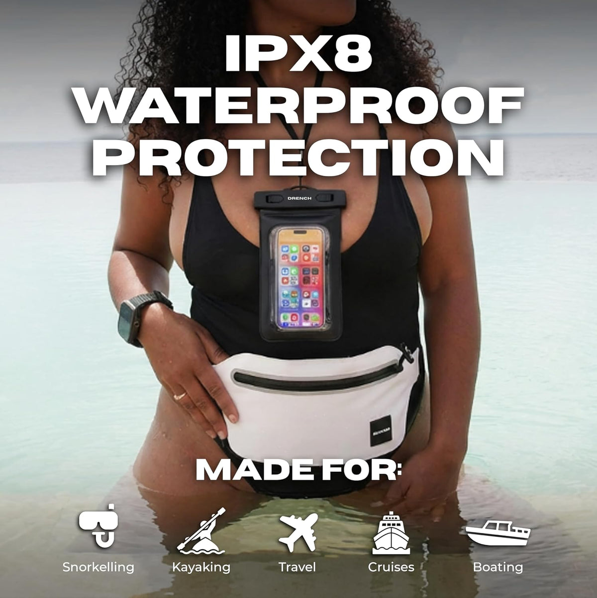 Viral Vault Waterproof Adventure Waist Pack & Floating Phone Case Set