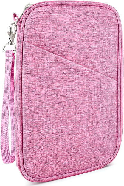 Viral Vault Leather Passport Holder — Genuine Leather, RFID Blocking & Air Tag Holder