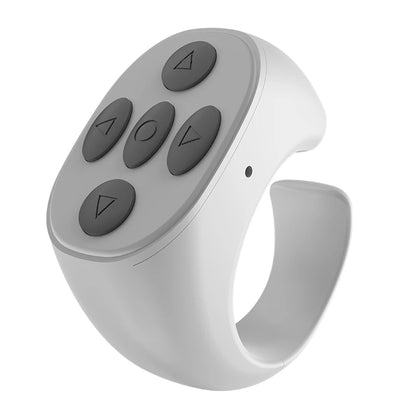 Wireless Bluetooth Remote Control Selfie Ring for Mobile Phones - Compatible with Xiaomi and Apple