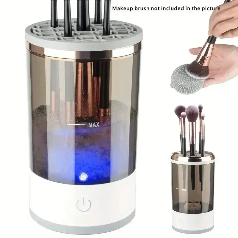 New Electric Automatic Rotating Makeup Brush Cleaner Cosmetic Brush Washing Machine