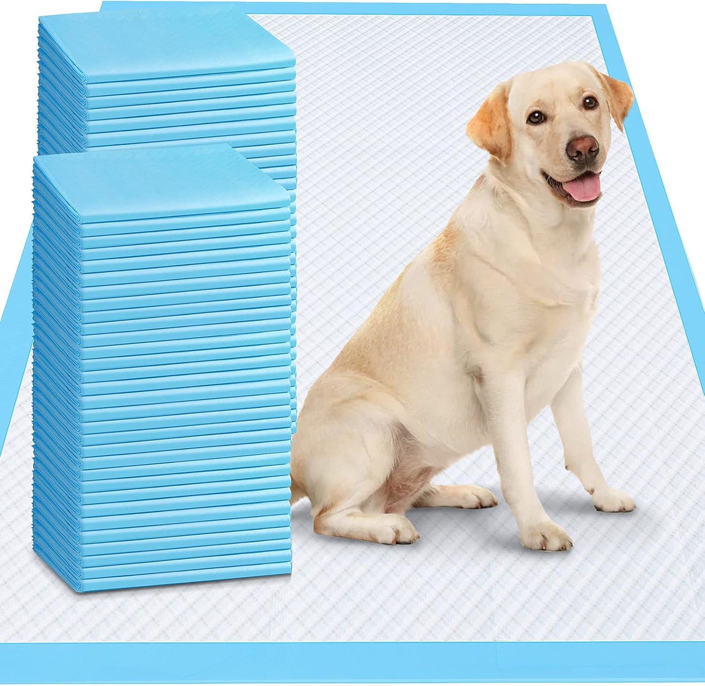 **Vault Pet Finds™ Ultra Absorbent XXXXL Dog Training Pads – 36" x 36" Jumbo Disposable Pee Pads, Heavy Absorbency, Leak-Proof, Quick-Dry for Dogs, Cats & Rabbits (30 Count)**