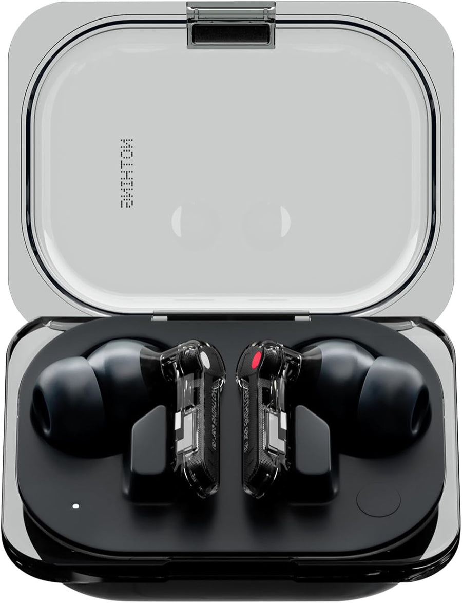 Nothing Ear (A) Wireless Earbuds, 45Db Hybrid Noise Cancelling Earbuds, Hi-Res Audio, Advanced Equaliser, Dual Connect, 6 Mics, 42.5H Playtime Ear Buds Wireless Bluetooth, White