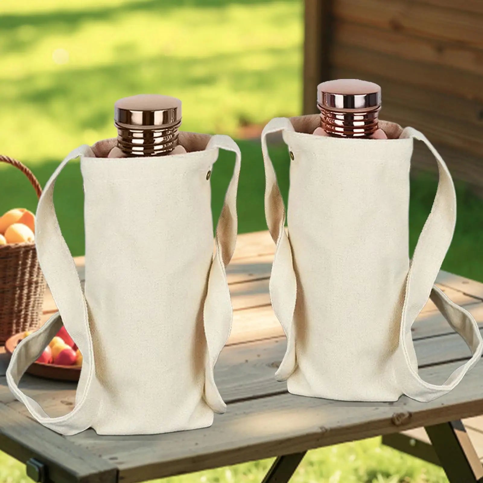 Copper Water Bottle Leak-Proof Insulated Copper Water Bottle Portable Leakproof 27Oz Cup for Gym Camping Traveling Sports Daily