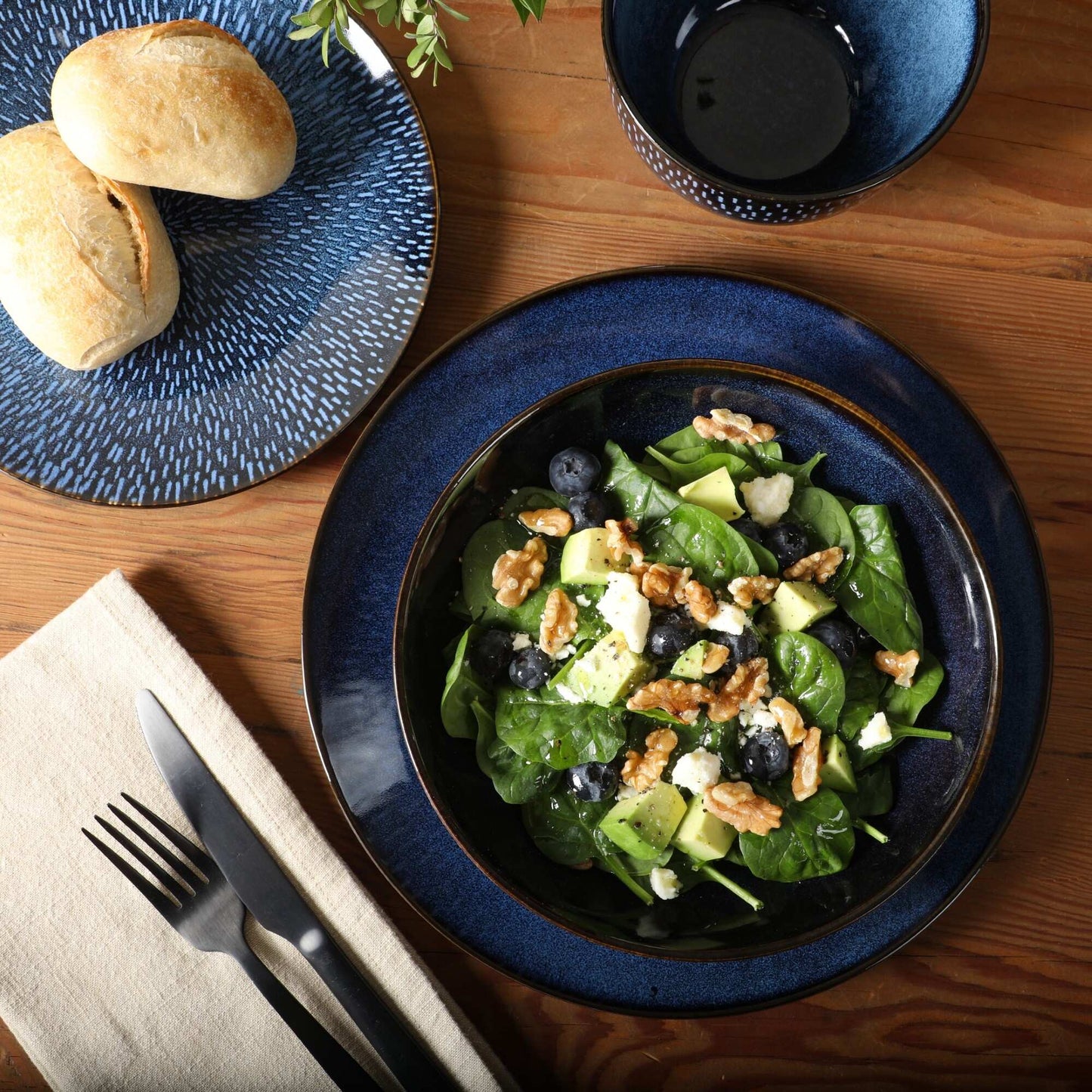 Matisse 16-Piece Dinnerware Set - Cobalt