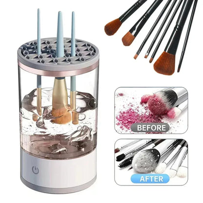 New Electric Automatic Rotating Makeup Brush Cleaner Cosmetic Brush Washing Machine